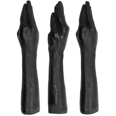 Dildo Fisting Realistico All Black con Mano e Braccio Naturali